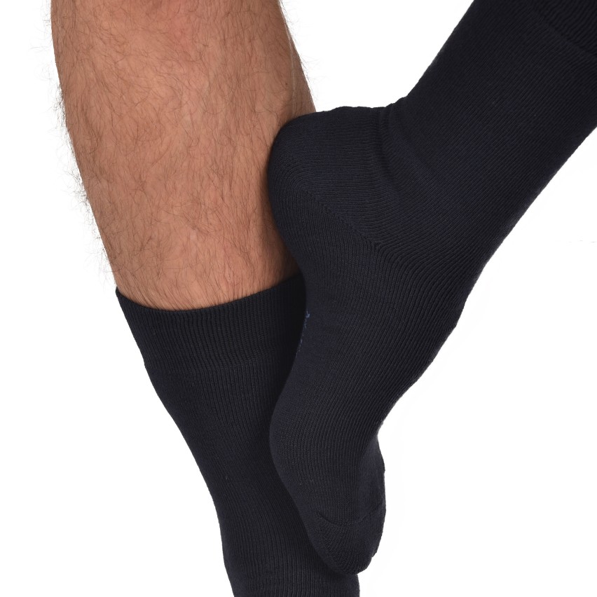 Calze corte invernali thermiche Meritex 201 cotton pile 4 paia