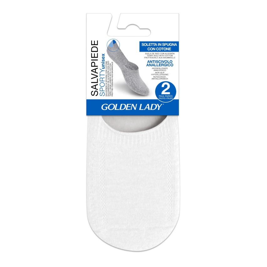 Salvapiedi Golden lady 22ZZZ sporty soletta spugna 4 paia
