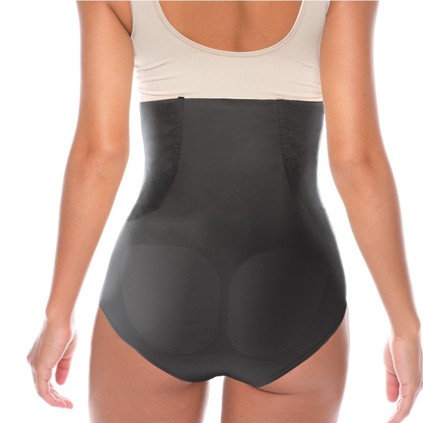 Slip corsetto contenitivo vita alta Intimidea 311778 in microfibra 