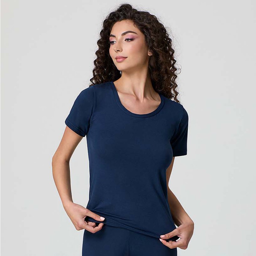 Maglia donna in micromodal elasticizzata Jadea 3188