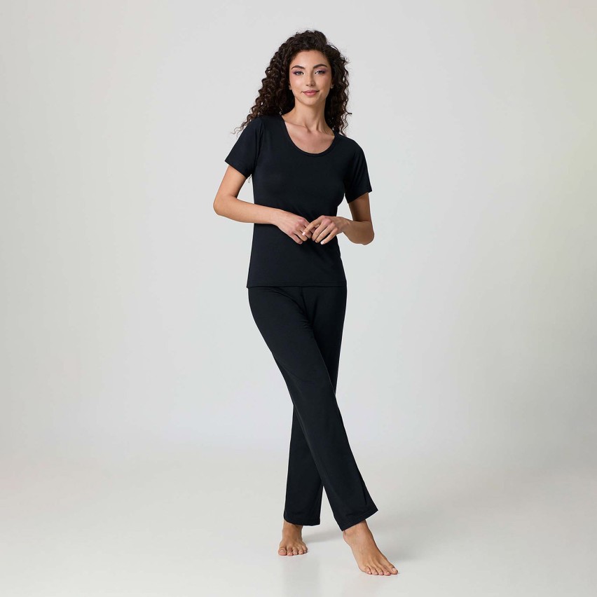 Pantalone donna micromodal elasticizzato Jadea 3189