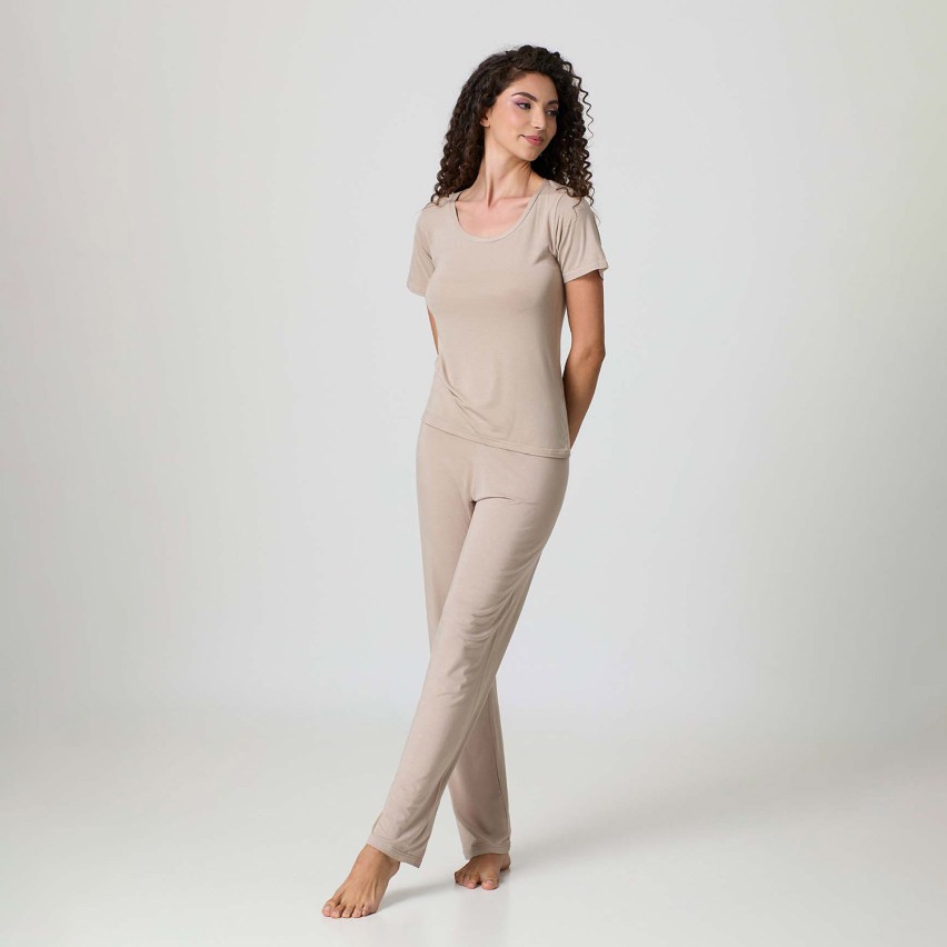 Pantalone donna micromodal elasticizzato Jadea 3189