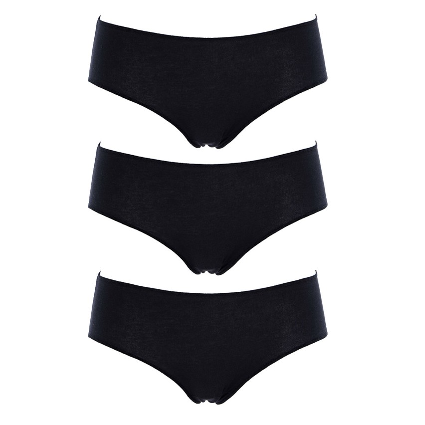 Slip donna midi Cotonella 3488 in cotone elasticizzato 3 pz