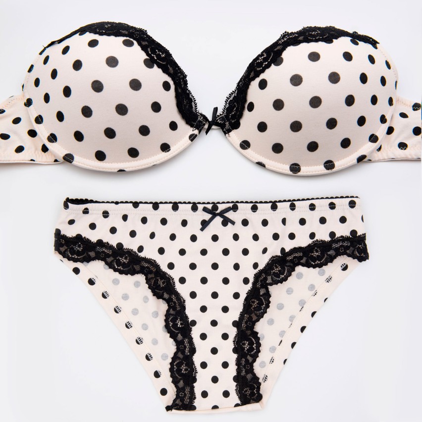 Jadea 4138 coordinato push-up con ferretto + slip pizzo