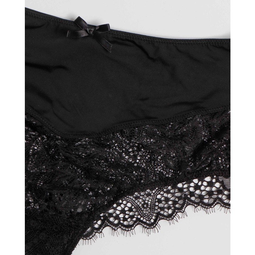 Panty microfibra pizzo vita alta Admas 41564