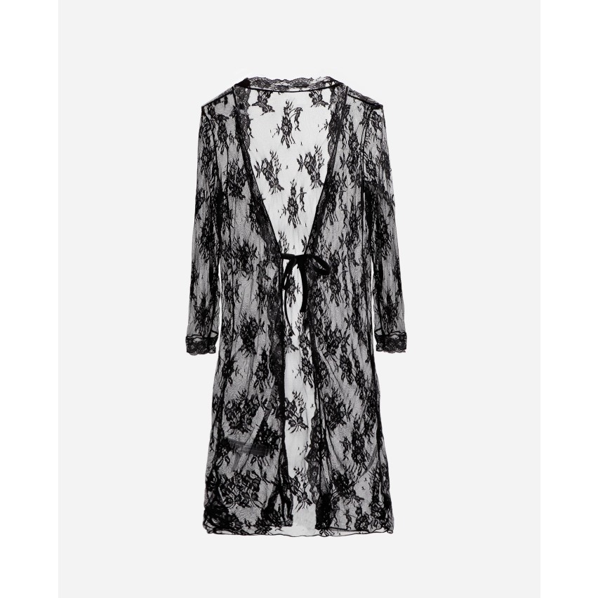 Vestaglia di pizzo trasparente kimono sexy Admas 43546
