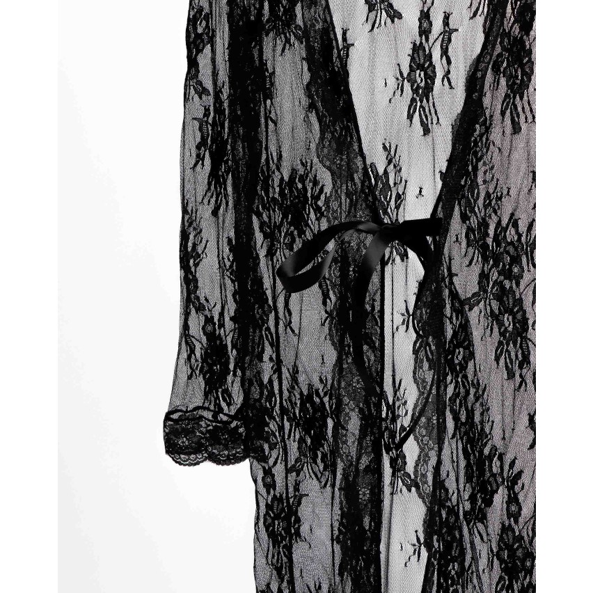 Vestaglia di pizzo trasparente kimono sexy Admas 43546