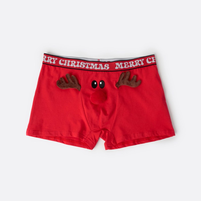 Boxer uomo renna natalizia Admas 48707