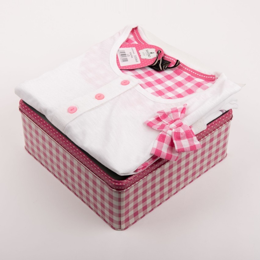 Camicia da notte donna estivo Santoro Gorjuss 51536 rosa