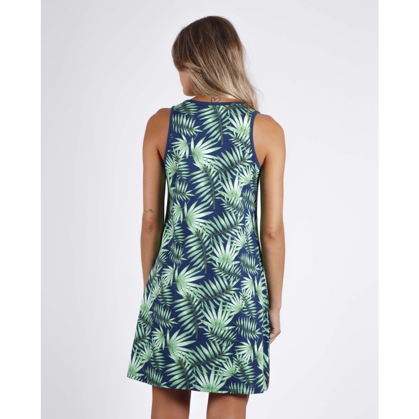 Camicia da notte vestitino donna estivo Admas 51538 navy