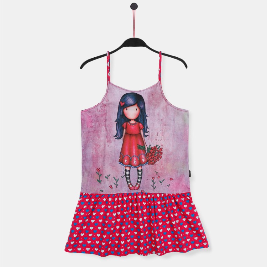 Camicia da notte bimba abitino Santoro Gorjuss 51543