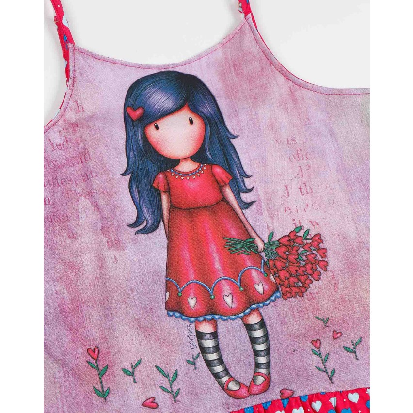 Camicia da notte bimba abitino Santoro Gorjuss 51543