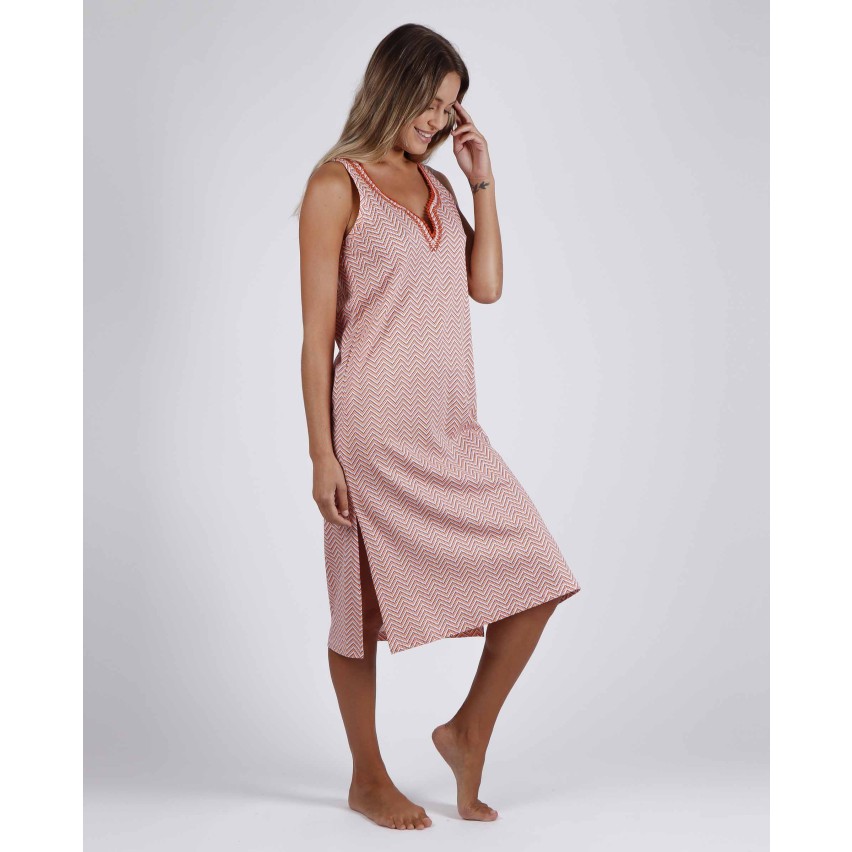 Camicia da notte vestitino donna estivo Admas 51564 arancione