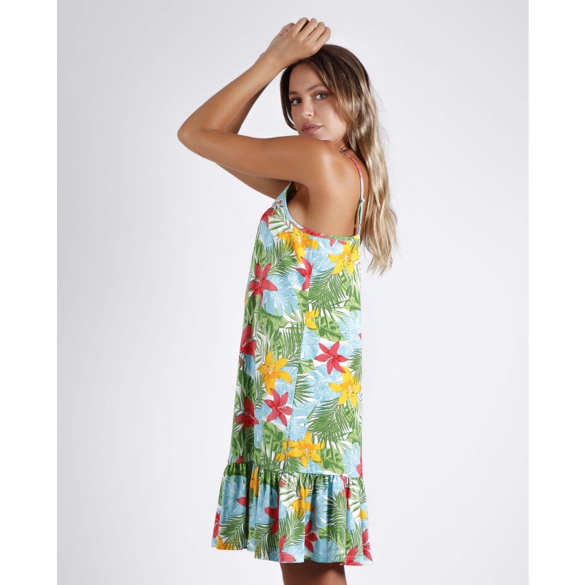 Abitino donna estivo Admas 51566 cotone floreale