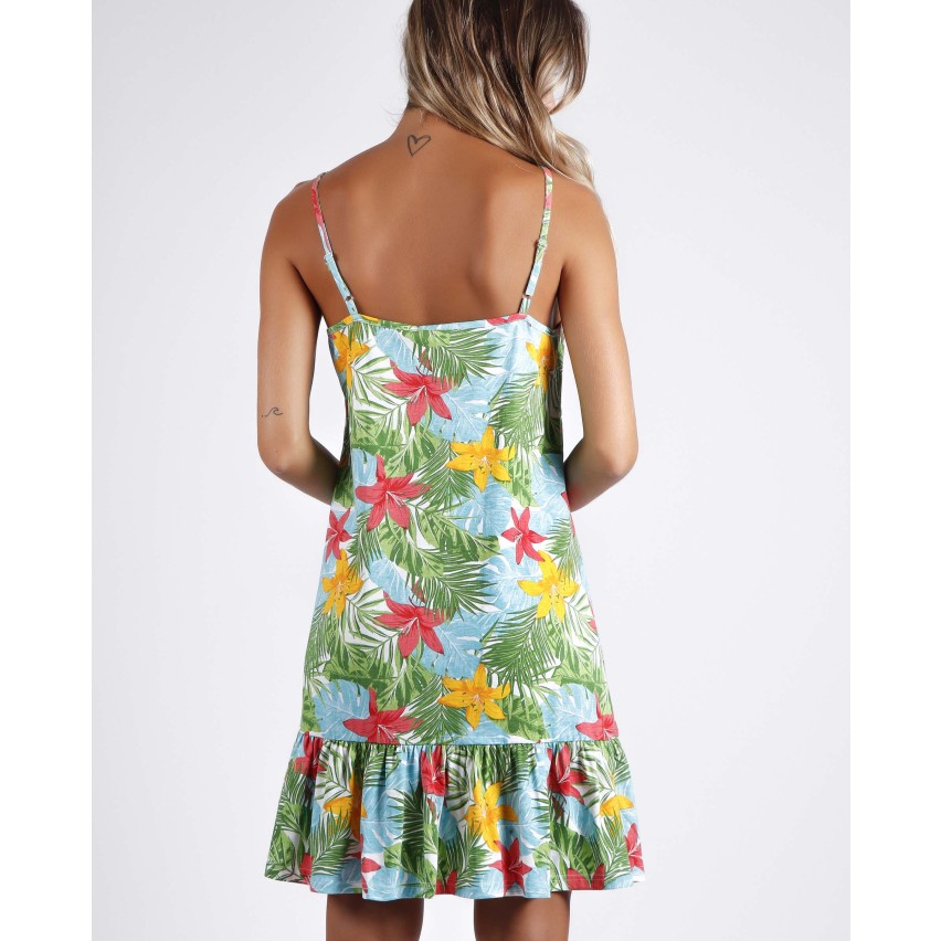 Abitino donna estivo Admas 51566 cotone floreale