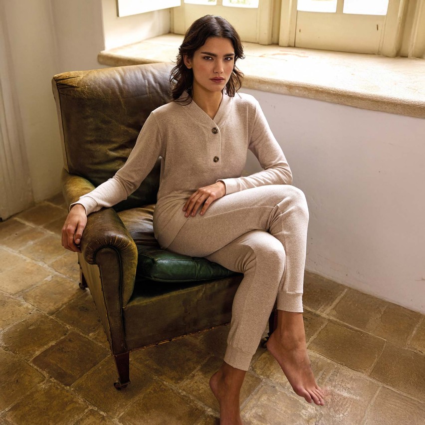 Pigiama donna in cotone jersey viscosa Jadea 5259