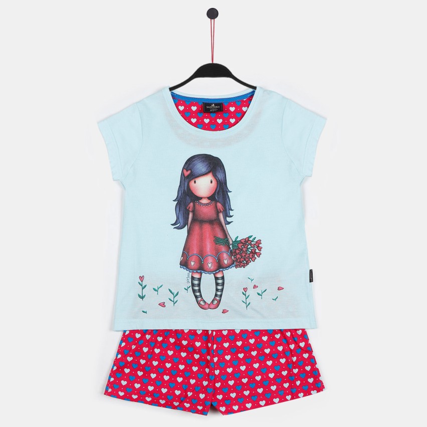 Pigiama bambina estivo bambolina Santoro Gorjuss 55624