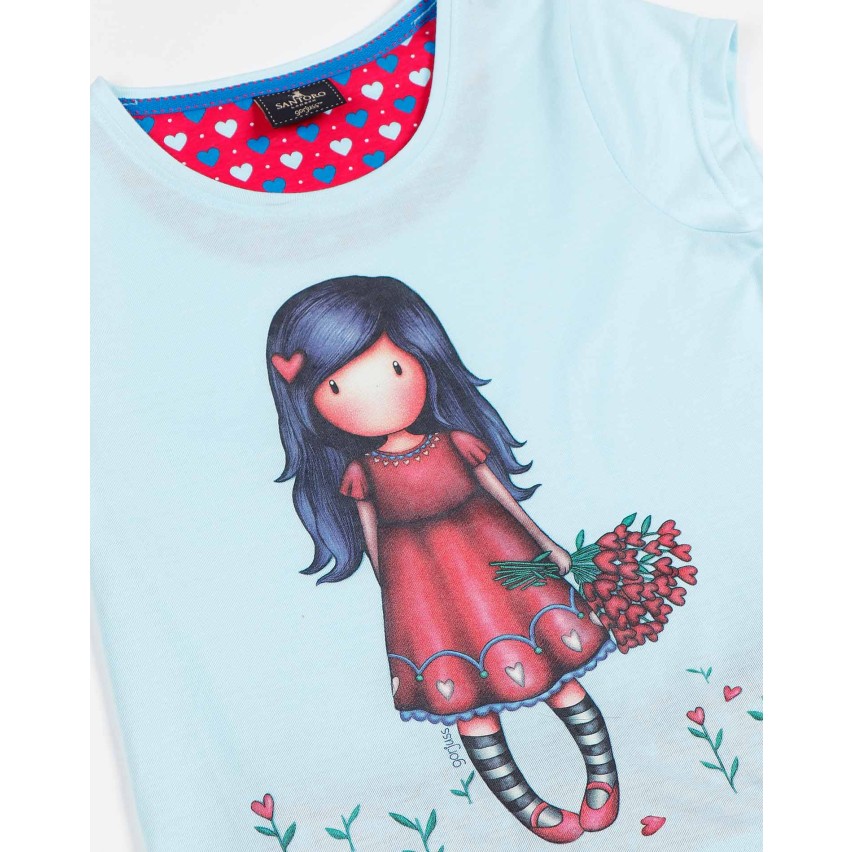 Pigiama bambina estivo bambolina Santoro Gorjuss 55624