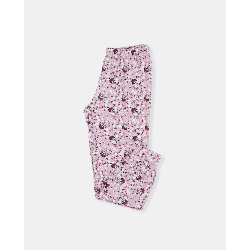 Pigiama bambina invernale Disney minnie 56462 caldo cotone