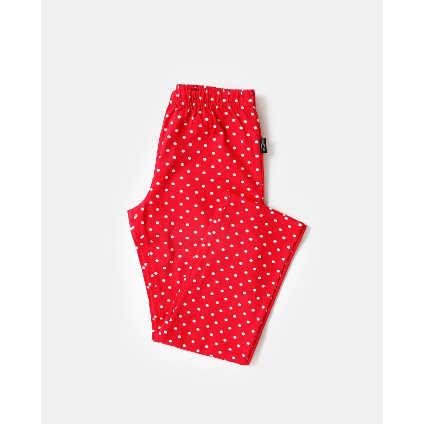 Pigiama bambina invernale Santoro Gorjuss 56619 caldo cotone pois
