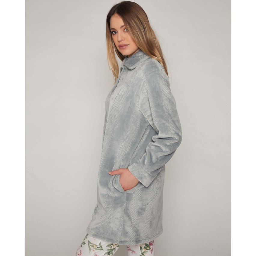 Giacca camera donna Admas 57414 aperta pile coral