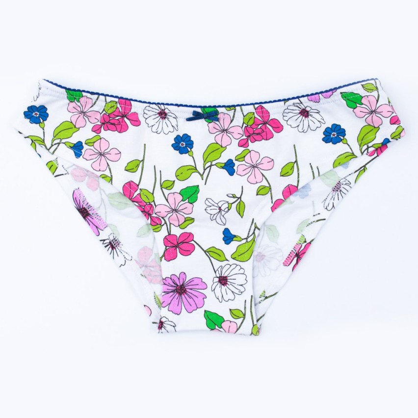 Slip donna jadea 6035 vita bassa floreale 3 pezzi