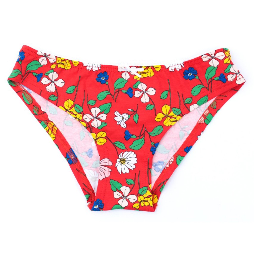 Slip donna jadea 6035 vita bassa floreale 3 pezzi