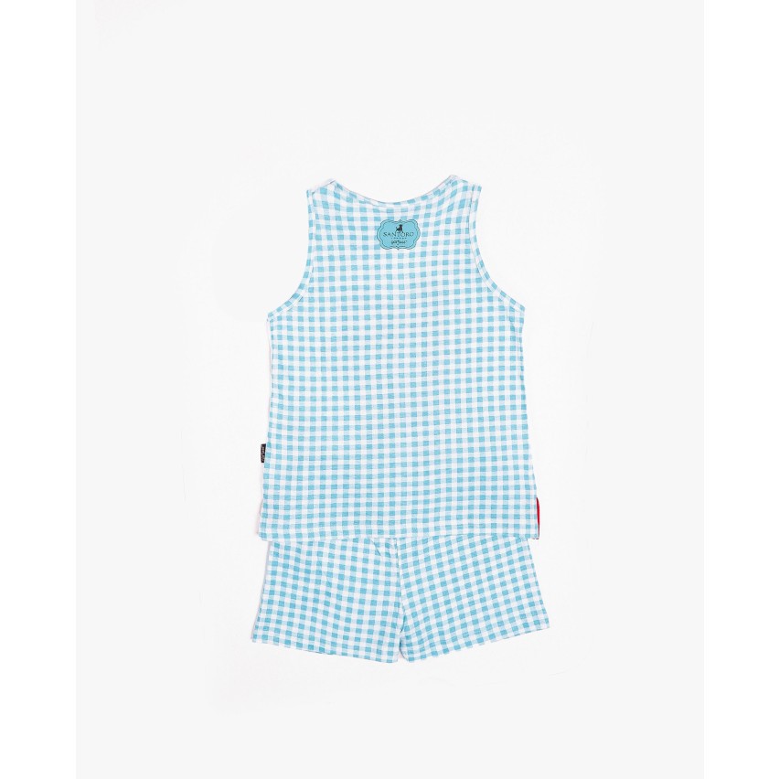 Pigiama bambina Santoro Gorjuss 60833 cotone turchese
