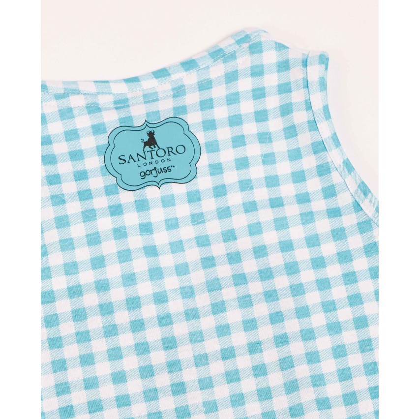 Pigiama bambina Santoro Gorjuss 60833 cotone turchese