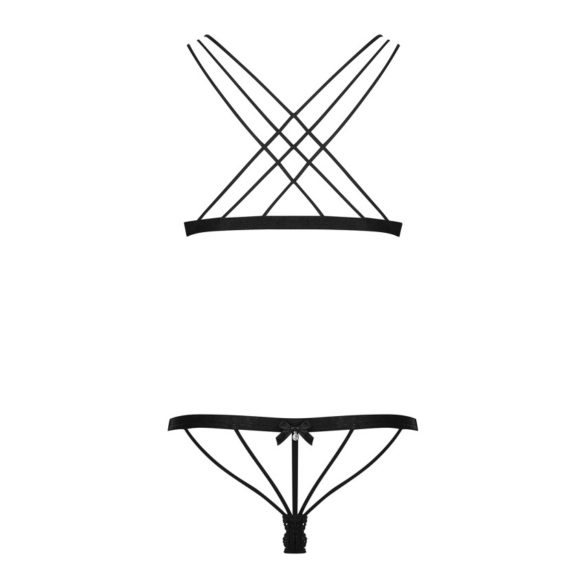 Sexy set Obsessive 854-set-1 reggiseno + perizoma 2 pz.