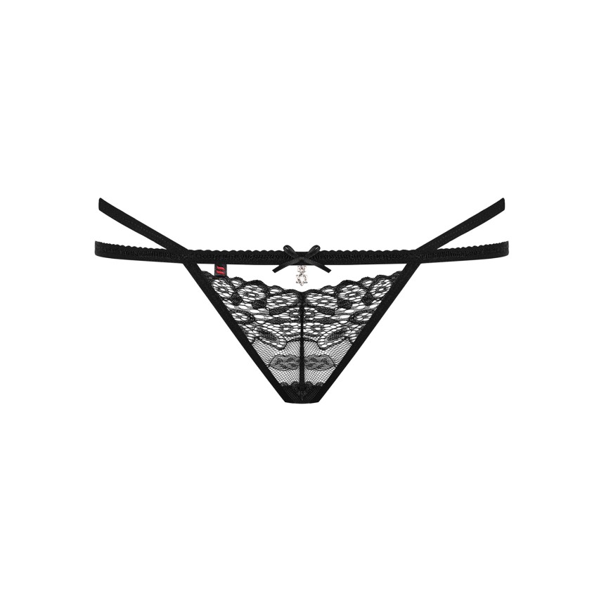 Perizoma sexy Obsessive 838-tho-1 nero pizzo
