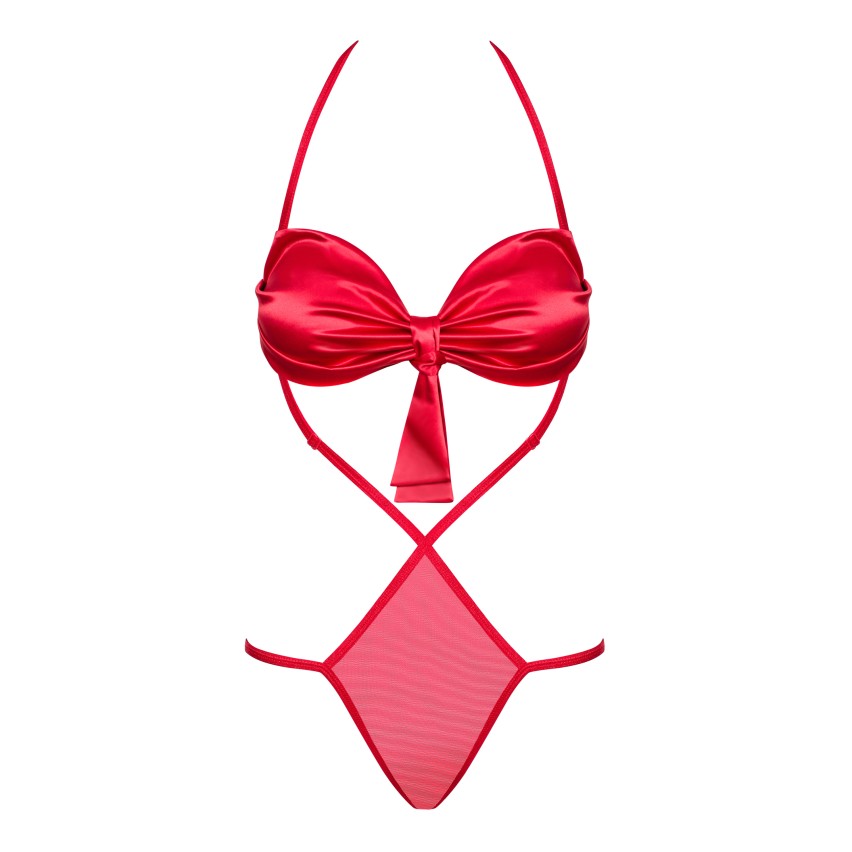 Body sexy Obsessive Giftella teddy rosso