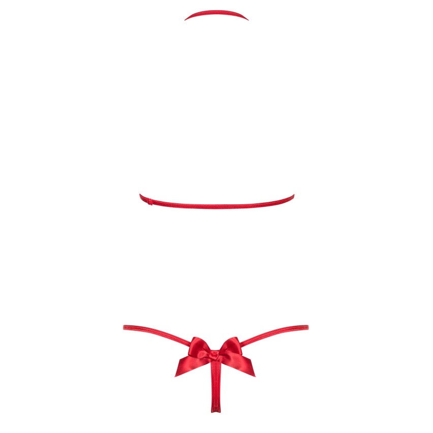 Body sexy Obsessive Giftella teddy rosso