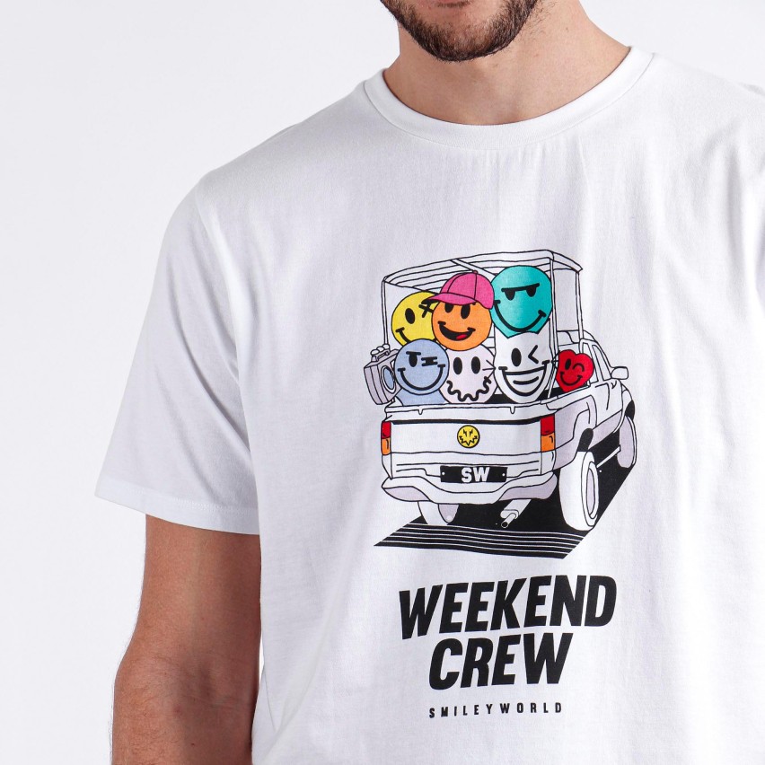 Pigiama uomo estivo Smiley 60992 100% cotone
