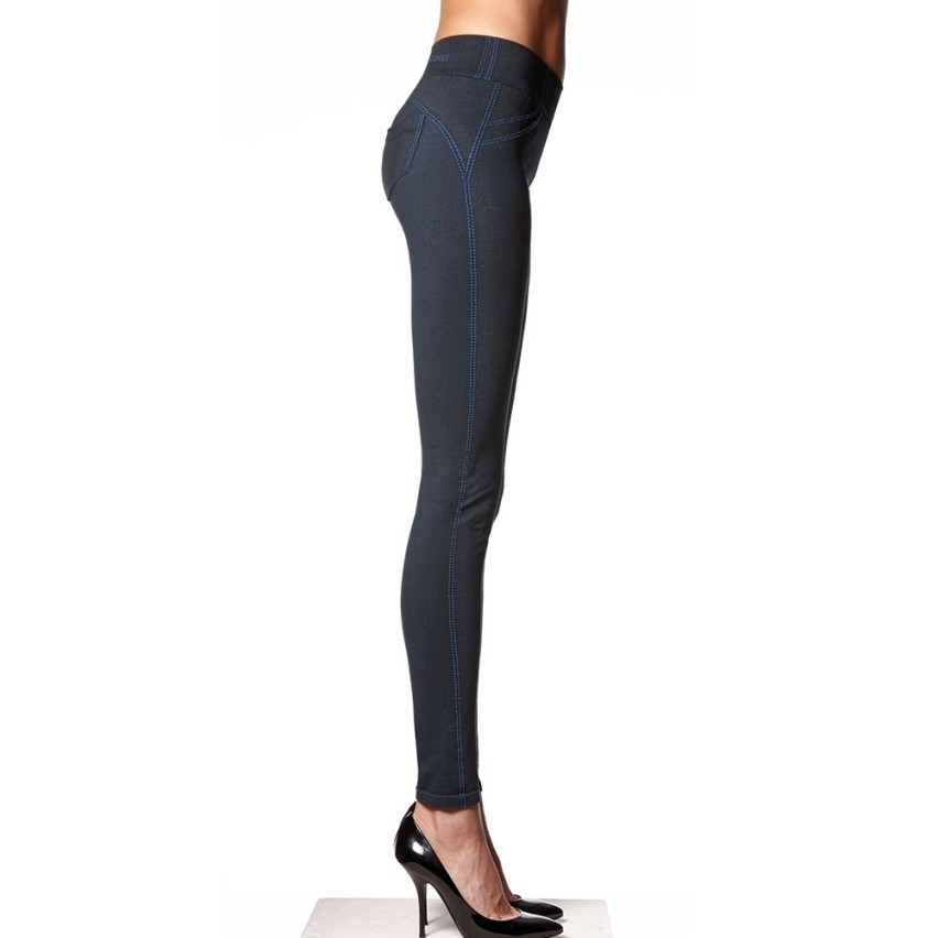 Leggings push up Intimidea 610346 effetto jeans jeggings 