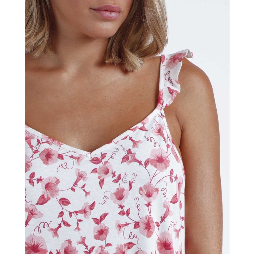 Abitino donna estivo Admas 61157 cotone floreale