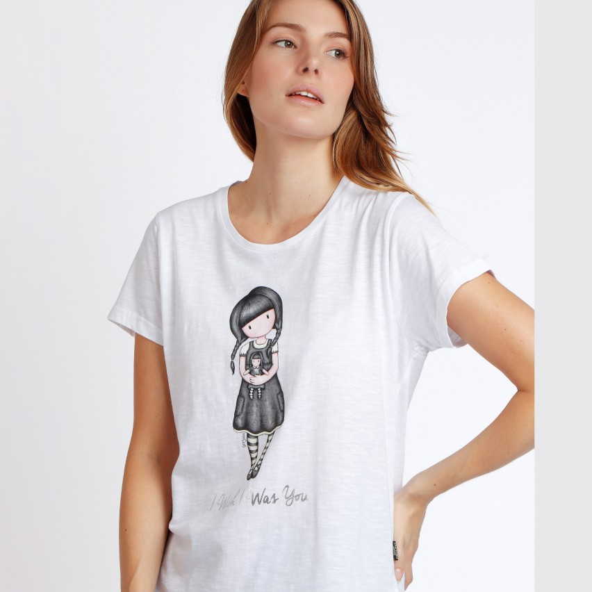 Pigiama donna Santoro corto estivo Santoro Mercoledì 62376