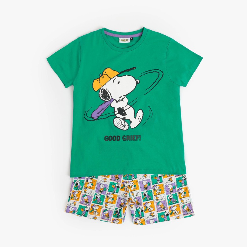 Pigiama Bimbo Snoopy 100% cotone Admas 63028 