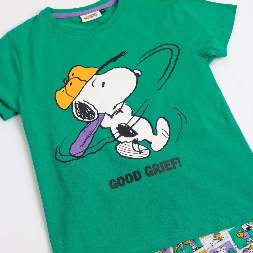 Pigiama Bimbo Snoopy 100% cotone Admas 63028 