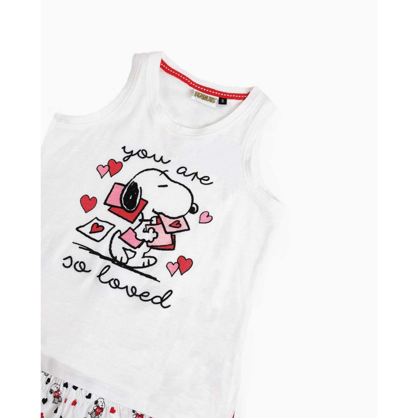 Pigiama Estivo Bimba Snoopy Admas 63451