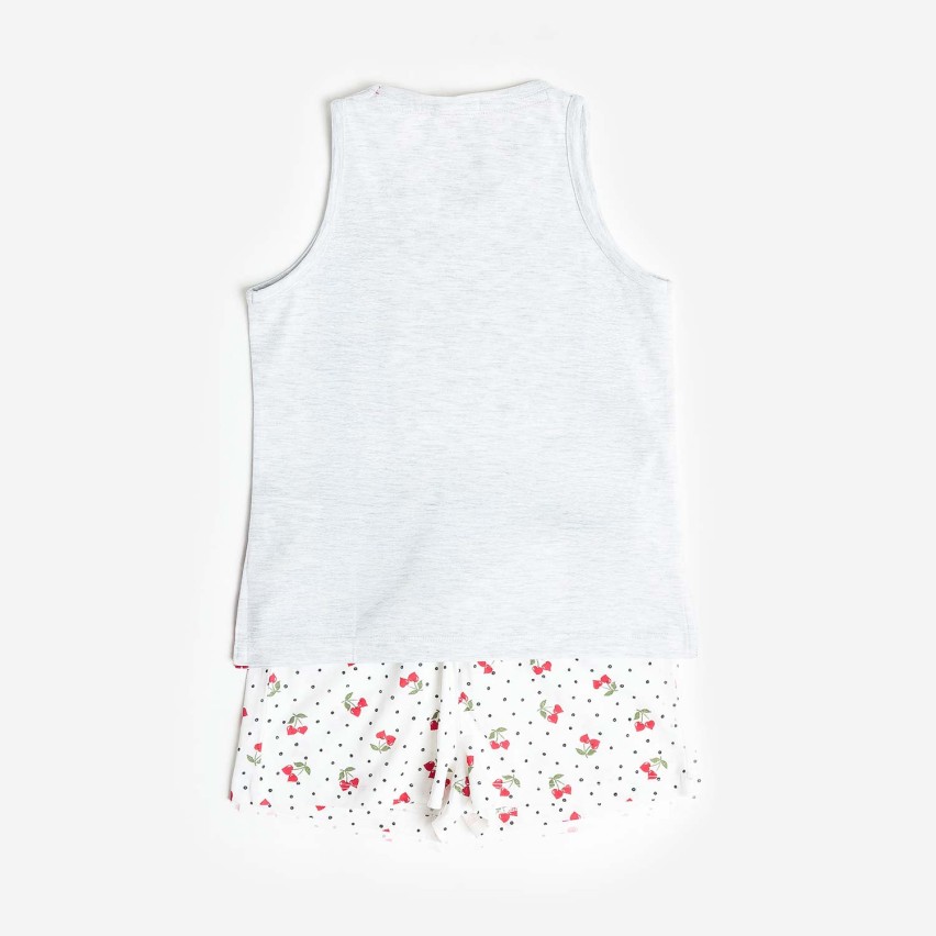 Pigiama bimba con pois e ciliegie cotone Admas 64352