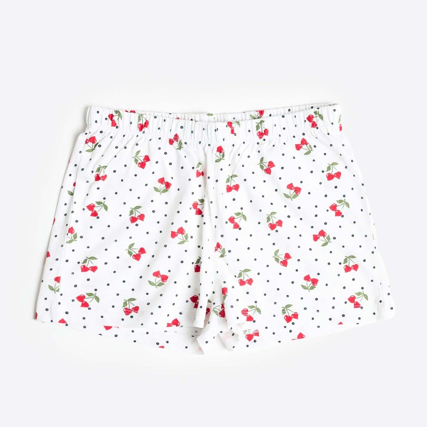 Pigiama bimba con pois e ciliegie cotone Admas 64352