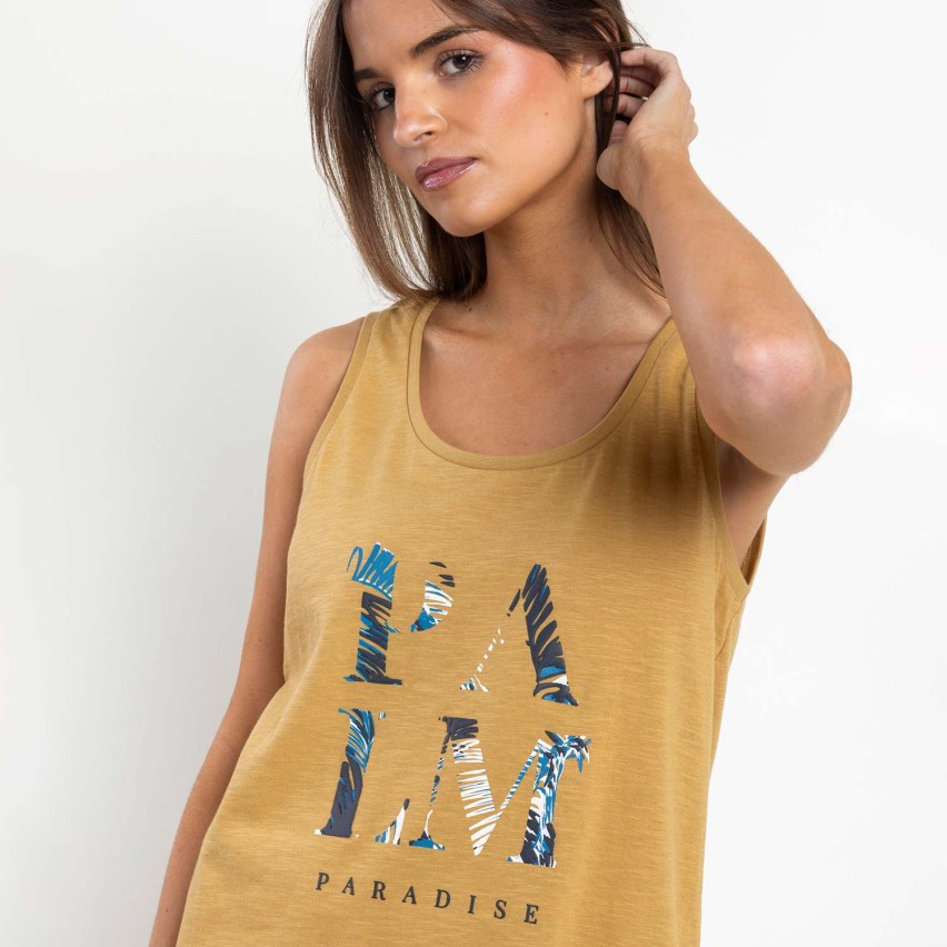 Pigiama donna estivo tropicale cotone Admas 64580