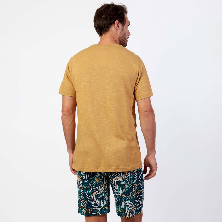 Pigiama uomo fantasia tropicale cotone Admas 64765