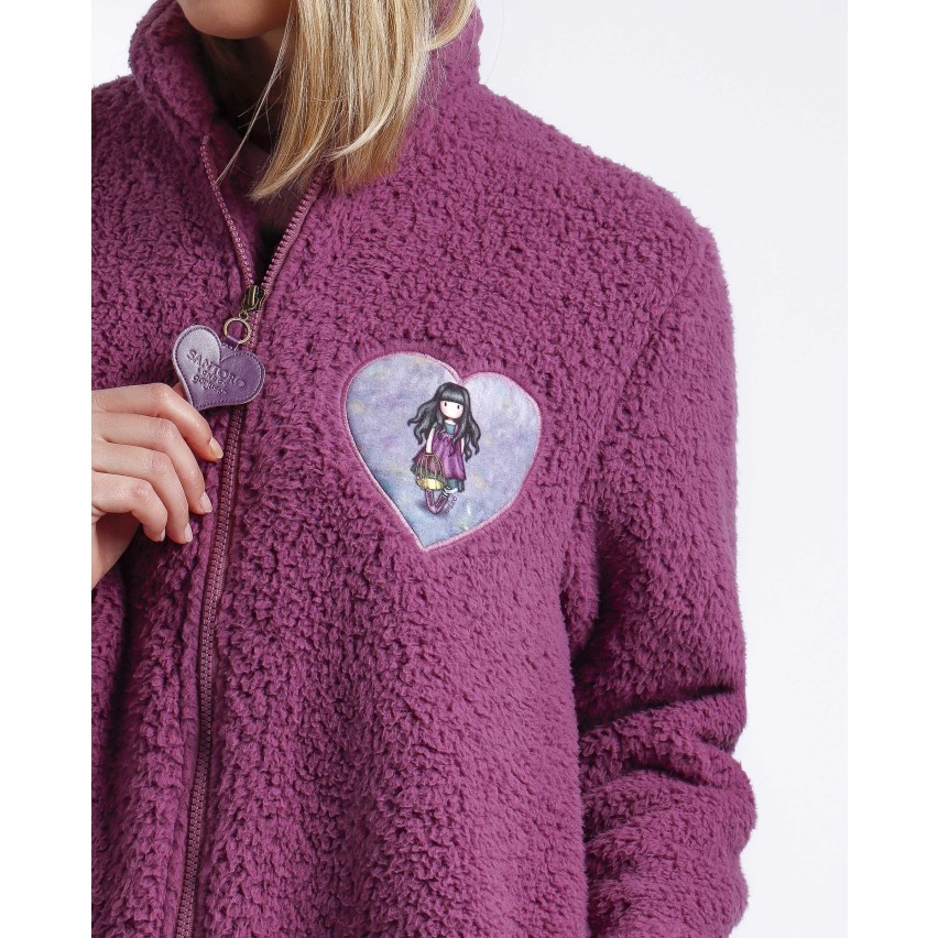 Giacca donna Santoro Gorjuss 67034 pile sherpa