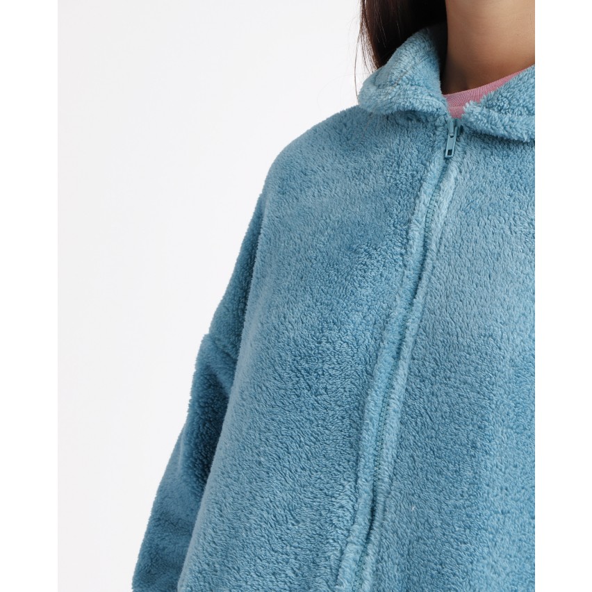 Giacca donna con zip Admas pile di coral 67097