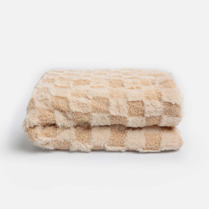 Coperta calda doube-face effetto teddy Admas 69109