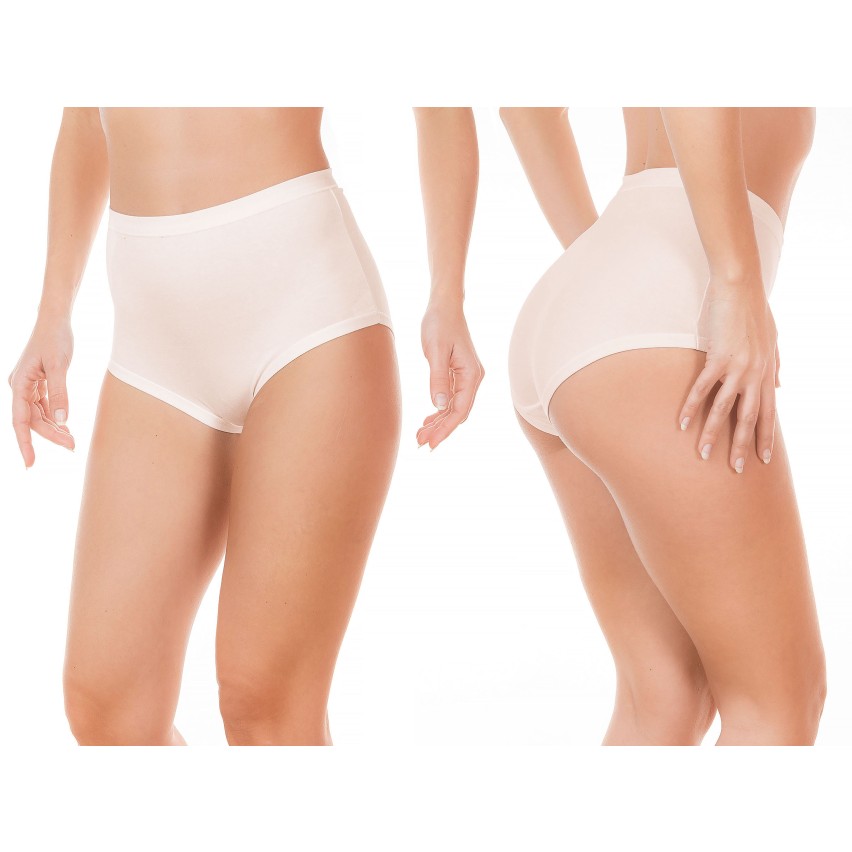 Slip culotta donna jadea 787 vita alta cotone 3 pz
