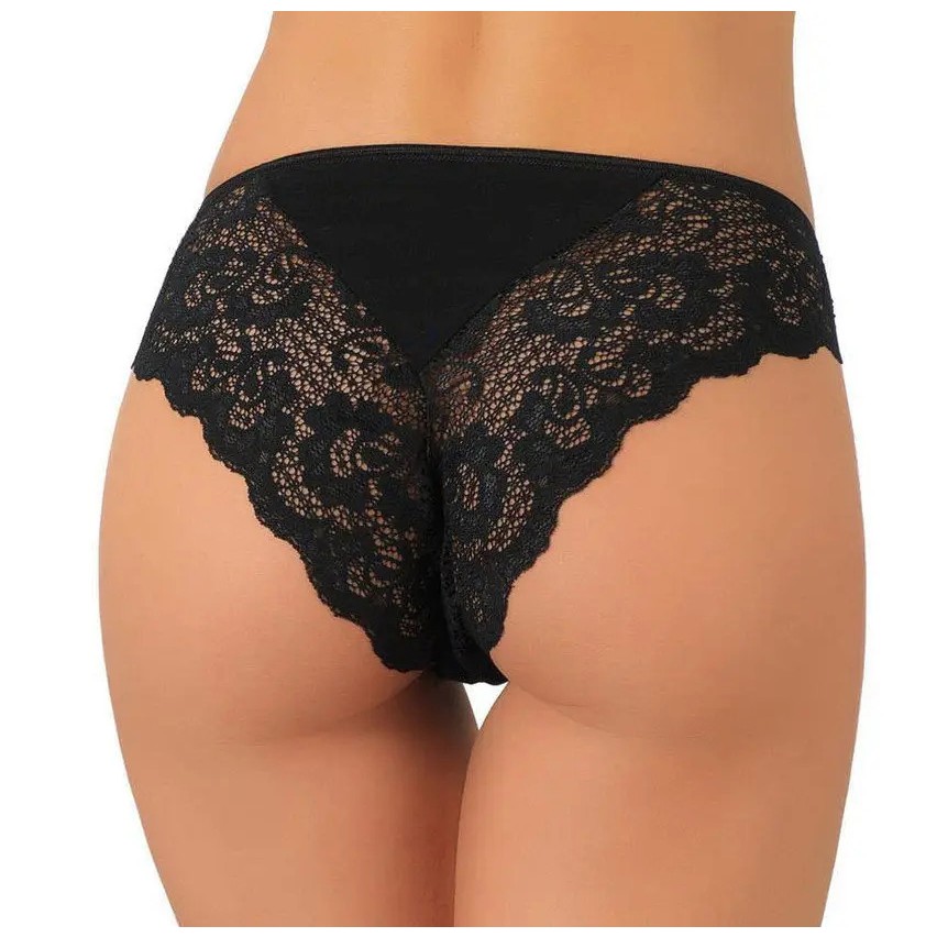 Slip donna Jadea 789 cotone e pizzo 3 pezzi