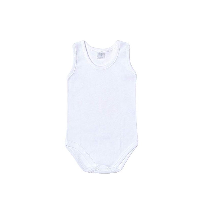 Body neonato bambino Ellepi 840 spalla larga in cotone 3 pz